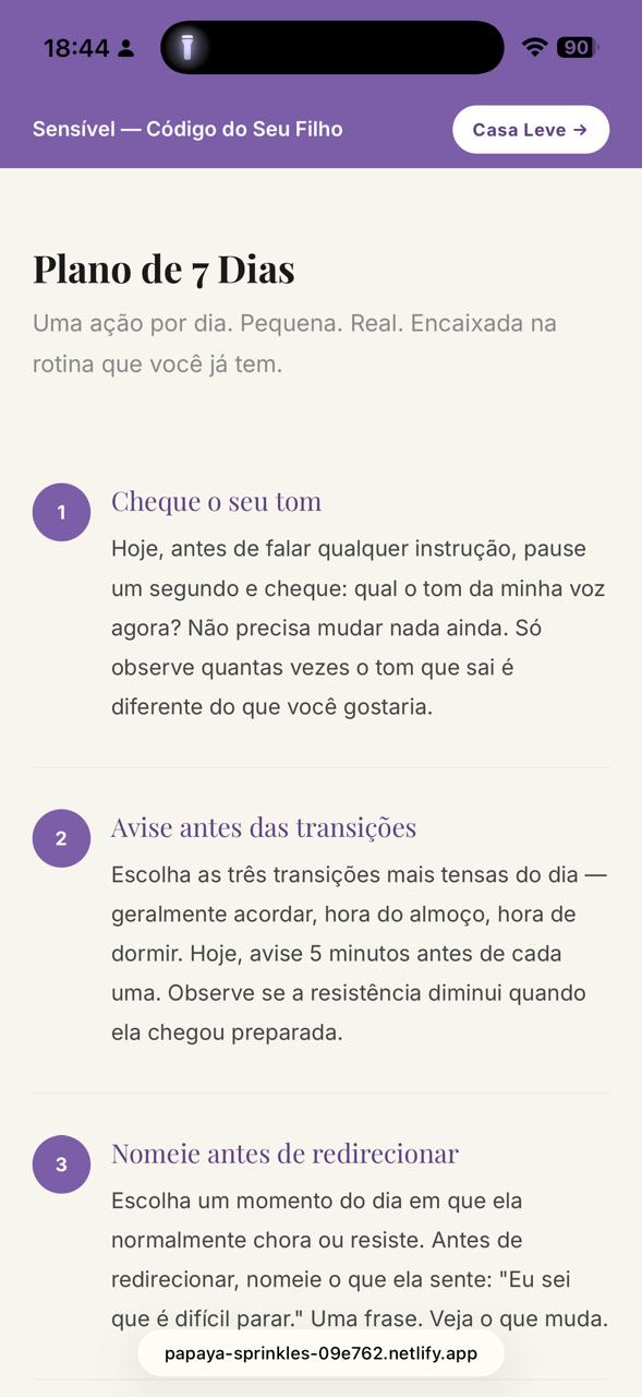 Plano 7 dias